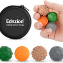 Fidget Toys Adults – 4PCS Magnetic Silicone Stress Balls for Anxiety, Focus & ADHD Relief, Textured Sensory Desk Gadgets, Stocking Stuffers or White