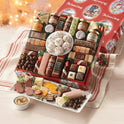 The Swiss Colony 27 Favorites Food Gift Set, Summer Sausage Meats and Cheeses, Assorted Chocolates, Candies, Petits Fours, Cheese & Charcuterie Board