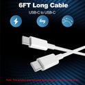 iPhone 17 16 15 Charger Fast Charging,20W Apple iPad USB C Fast Charger,2Pack 6ft USB C Wall Charger Block for iPhone 17/Pro/Pro Max/17 Air/ 16/16