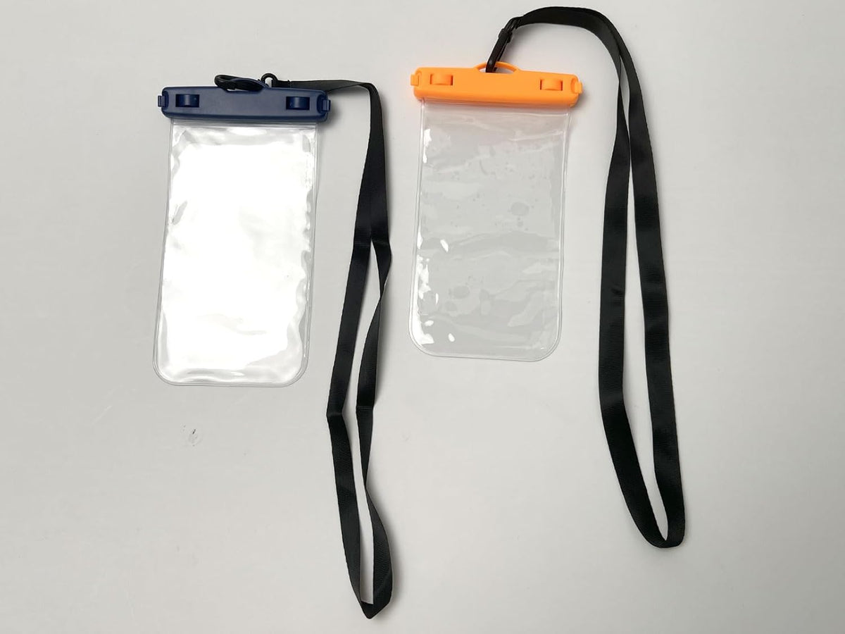 Waterproof Phone Pouch Bag - 7.5in Water Proof Cell Phone Case for Beach Travel, IPX8 Dry Bag with Lanyard for iPhone 16 15 14 Pro Max Galaxy S25