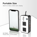 200W Car Power Inverter, PiSFAU DC 12V to 110V AC Car Plug Adapter Outlet with [20W USB-C] /USB-Fast Charger(18W) / 4.8A Dual USB/car Charger for