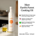 Algae Cooking Club Chef-Grade 100% Algae Cooking Oil - Avocado Oil Alternative - 535°F High Smoke Point - Omega-9 Rich, Neutral Buttery Flavor - Seed