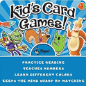 Regal Games Card Games for Kids - Go Fish, Crazy 8's, Old Maid, Slap Jack, Garbage Monster, War - Simple & Fun Classic Family Table Games - Games May