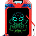 LCD Writing Tablet for Kids 10 Inch Spider Hero for Toddler 3 4 5 6 7 8 - Paint, Doodle Board, Drawing Pad - Travel Toys, Road Trip Car Activities