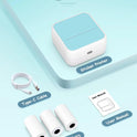 Sticker Printer - Printpods Mini Printer with Stickers, Print Pod, Bluetooth Inkless Printers, Sticker Maker, Portable Thermal Printer for iphone
