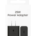 25W Wall Charger Power Adapter, Cable Not Included, Super Fast Charging, Compact Design, Energy Efficient, Compatible with Galaxy and USB Type C
