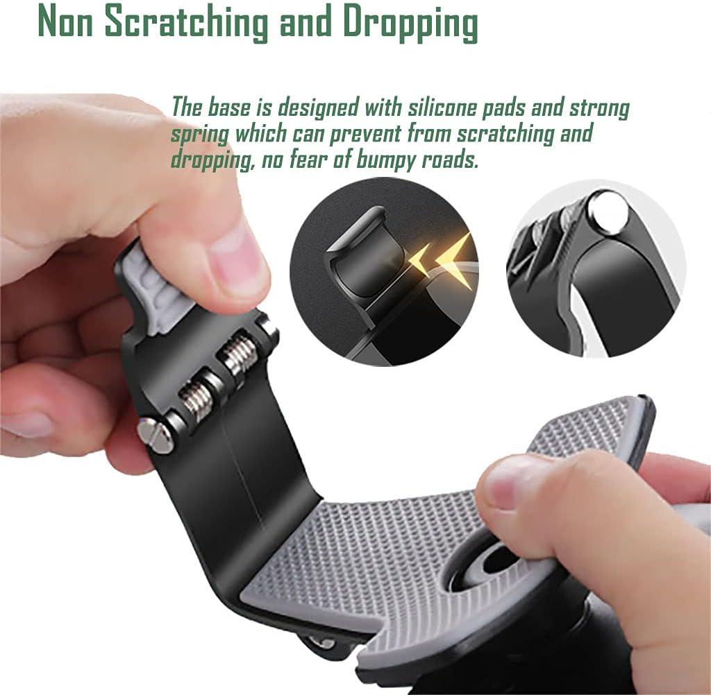 Universal Car Phone Holder Mount,360 Degrees Rotation Dashboard Phone Holder [Upgrade Clip Never Fall],car Phone Mount for