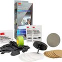 3M Ultra Headlight Restoration Kit, Contains Masking Tape, Light Sanding Discs, Wax Protectant and More, Use on Plastic Lenses Headlights, Taillights