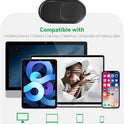 CloudValley Webcam Cover Slide[2-Pack], 0.023 Inch Ultra-Thin Metal Web Camera Cover for Macbook Pro, iMac, Laptop, PC, iPad Pro, iPhone 8/7/6 Plus