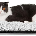 Self Warming Cat Bed Self Heating Cat Dog Mat 24 x 18 inch Extra Warm Thermal Pet Pad for Indoor Outdoor Pets with Removable Cover Non-Slip Bottom