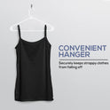 Utopia Home Plastic Hangers 20 Pack - Space Saving Clothes Hanger - Durable & Strong Closet Organizers and Storage with Built-in Strap Hooks