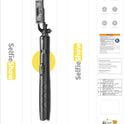 71" Phone Tripod & Selfie Stick, All in One Extendable Cell Phone Tripod with Wireless Remote, Tripods Stand for iPhone & Travel Selfie Stick 360°