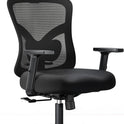 NOBLEWELL Ergonomic Office Chair with Padded Lumbar Support, 2D Headrest, Adjustable Armrests, Upgraded Contoured Seat Cushion, 130° Rocking Tilt
