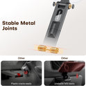 OMOTON TP02 360°Rotating for MagSafe Tripod, Adjustable Aluminum Magnetic Phone Tripod for iPhone 17/16/15/14 Pro Max Air, Foldable Cell Phone Stand