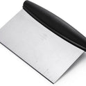OXO Good Grips Stainless Steel Multi-Purpose Scraper & Chopper, Dough Cutter for Pizza, Bread and Cookie Dough, Multi-Purpose Vegetable Chopper
