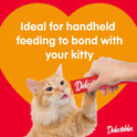 Delectables Squeeze Up Catnip Variety Pack, Creamy Squeezable Puree, Lickable Wet Cat Treats, Grain Free, No Added Fillers, No by-Products, No Added