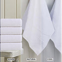 Utopia Towels 6 Pack Medium Bath Towel Set, 24 by 48 Inches, 500 GSM 100% Ring Spun Cotton, Lightweight and Highly Absorbent Quick Drying Premium