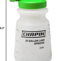Chapin G390 Hose End Sprayer for Water Soluble Materials, 20 Gallon, 32 Ounce Tank, Finger Control and Backflow Prevention, for Spraying Lawns