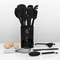 Silicone Cooking Utensils Set - 446°F Heat Resistant Kitchen Utensils,Turner Tongs,Spatula,Spoon,Brush,Whisk,Kitchen Utensil Gadgets Tools Set for
