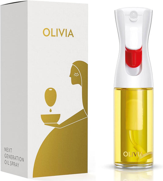 FLAIROSOL OLIVIA. The Original Advanced Oil Sprayer for Cooking, Salads, BBQs and More, Continuous Spray with Portion Control, Trusted by Chefs