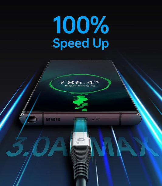 USB C Cable Fast Charging, 2Pack 3ft Coiled USB A to Type C Charge Cord for Car, USB-C Charging Cable Compatible with iPhone 17/16/15/Samsung Galaxy