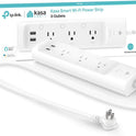 Kasa Smart Plug Power Strip KP303, Surge Protector with 3 Individually Controlled Smart Outlets and 2 USB Ports, Works with Alexa & Google Home, No