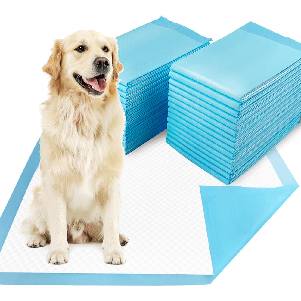 Dog Pee Pads Extra Large 30"x36", 30 Count Super Absorbent Pee Pads for Dogs, Disposable Urine Bed Pads for Doggie, Thicken XXL Puppy Pads, Piddle