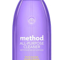 Method All-Purpose Cleaner Spray, French Lavender, Plant-Based and Biodegradable Formula Perfect for Most Counters, Tiles and More, 28 Fl Oz, (Pack