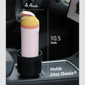Seven Sparta Car Cup Holder Expander with Adjustable Base, Compatible with Hydro Flasks 32/40 Ounce, Compatible with Yeti Ramblers 20/26/30 Ounce
