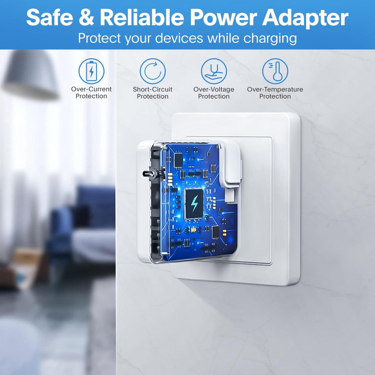 Mac Book Pro Charger - 118W USB C Charger Fast Charger Compatible with MacBook pro/Air, M1 M2 M3 M4 M5, ipad Pro, Samsung Galaxy and More, Include