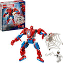 LEGO Marvel Spider-Man Mech vs. Anti-Venom Building Toy Set - Spider-Man Toy for Kids, Boys and Girls, Ages 6+ - Buildable Action Figure - Superhero
