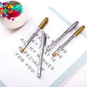 Dyvicl Metallic Markers Pens - Silver and Gold Paint Pens for Black Paper, Glass, Rock Painting, Halloween Pumpkin, Card Making, Scrapbook Album