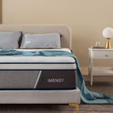 Rimensy Full Size Mattress 12 Inch Hybrid Mattress - Memory Foam & Individually Pocket Coils Springs | Pressure Relief | Motion Isolation, Edge