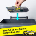 HOY HOY Trap A Roach - 10 Traps [2 Pack] Baited Glue Traps, Great for Home with Kids & Pets Indoor, Sticky Pest Control Trap, Roach Killer, Made in