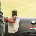 Crocodile Cloth Grill - 80 (15" x 10") Plant-based Cleaning Wipes. Safe on Skin & Multiple Surfaces. Infused with Aloe & Vitamin E. Large