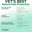 Vet's Best Natural Flea and Tick Yard and Dog Kennel Spray, Plant Safe Tick Spray for Yard with Ready-to-Use Hose Attachment, Mosquito Repellent