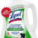 Lysol Tough Odor Eliminator Laundry Sanitizer Additive, Sanitizing Liquid for Gym Clothes and Activewear, 0% Bleach, Eliminates Odor Causing
