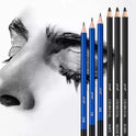 Prina 50 Pack Drawing Set Sketch Kit, Sketching Supplies with 3-Color Sketchbook, Graphite, and Charcoal Pencils, Pro Art Drawing Kit for Artists