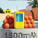 Ball Pump for Sports Balls, Portable Electric Basketball Pump Ultra Fast Inflation, with Digital LED Display Air Pump for Balls, Preset Pressure with
