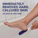 Dr. Scholl's Hard Skin Remover Nano Glass Foot File - Foot Callus Remover, Durable Foot Scrubber, Dead Skin Remover, Hygienic Pedicure Tool, Long