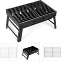 Barbecue Grill, Charcoal Grill Folding Portable Lightweight Barbecue Grill Tools for Outdoor Grilling Cooking Camping Hiking Picnics Tailgating