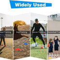 25/50/100pcs Disc Cones, Agility Soccer Cones with Carry Bag and Holder, Soccer Cones for Sports Training, Football, Soccer, Basketball, Coaching
