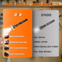 BIIB Stocking Stuffers for Men Adults, Gifts for Men LED Telescoping Magnetic Pickup Tools, Mens Gifts for Dad Him Boyfriend, White Elephant Gifts