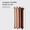 Kitsch Satin Hair Curlers, Heatless Curling Rod - Jumbo Flexi Rod, Heatless Hair Curler - Hair Curlers to Sleep In - No Heat Overnight Curls