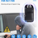lanpard Faraday Pouch for Car Keys, Faraday Bag, Car RFID Signal Blocking Holder, Key Fob Protector, Key fob cage Block Signal Anti-Theft Fob Case (2