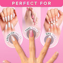 Super Strong Nail Glue for Press On Nails, Nail Tips & Acrylic Nails (8ml) NYK1 NailBond Brush On Glue for Press Ons, Tips & Acrylics - Long Lasting