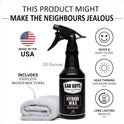 CAR GUYS Hybrid Spray Wax | Advanced Car Wax | Long Lasting and Easy To Use | Safe on All Surfaces | 18 Oz Kit with Towel