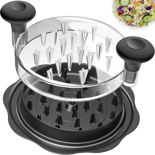 10" Pro Chicken Shredder Tool Twist Large for Kitchen, BPA-Free Food-Safe Meat Grinder, Visible Chicken Breast Meat Shredder with Strong Anti-Slip