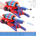 JONEG Web Shooters Toy for Kids 2 Pack, Toy for 3 4 5 6 7 8 Year Old Boy, Web Slinger with Spider Glove Launcher, Toys for Boys 4-6 6-8, Birthday