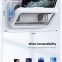 Lamicall Shower Phone Holder Waterproof - 480° Rotatable Retractable Adjustable Shower iPhone Case Holder, Bathroom Wall Phone Mount Stand Water